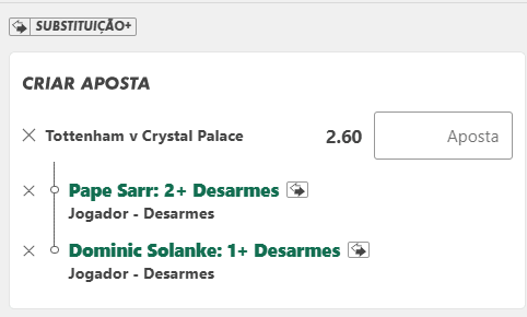 tottenham x crystal palace rodada 29 premier league 2025/2026