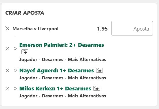 Marseille x Liverpool palpite rodada 7 champions league