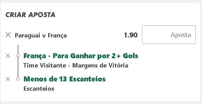 paraguai x franca copa do mundo 2026