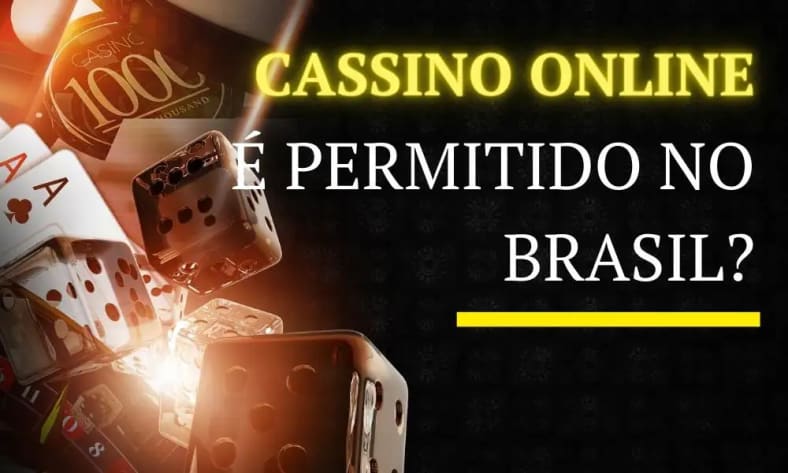 Cassino online é permitido no brasil?