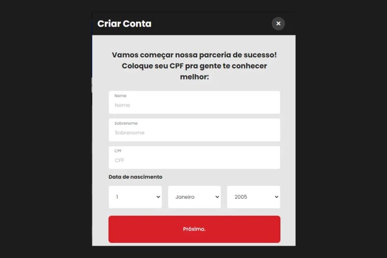 Como Criar Conta na Betfast.io