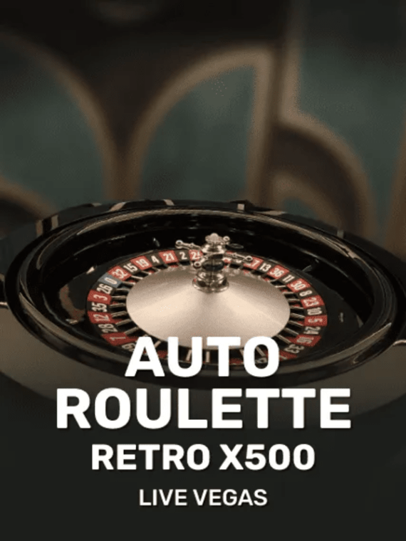 Auto Roulette Retro X500 - Live Vegas