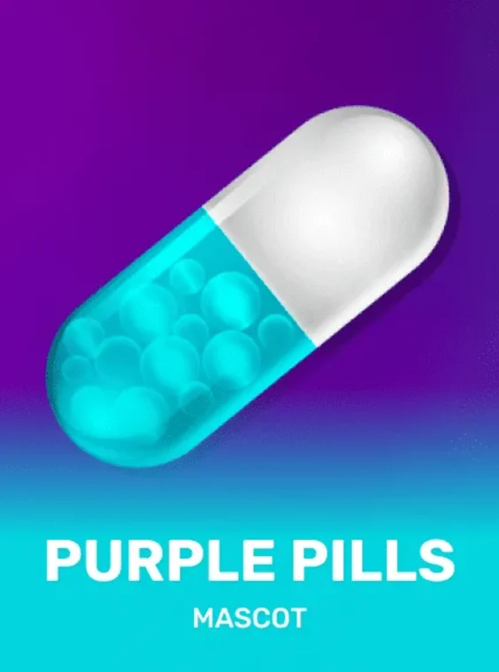 Purple Pills - Mascot