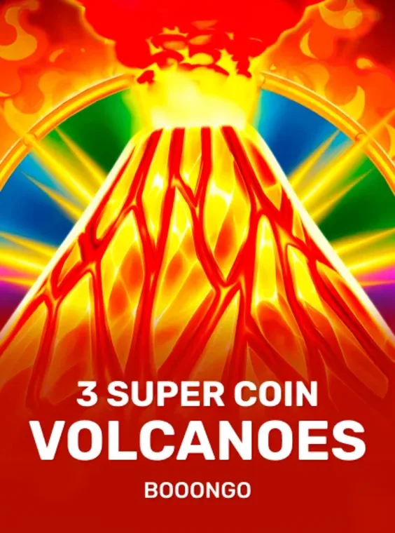 3 Super Coin Volcanoes - Booongo