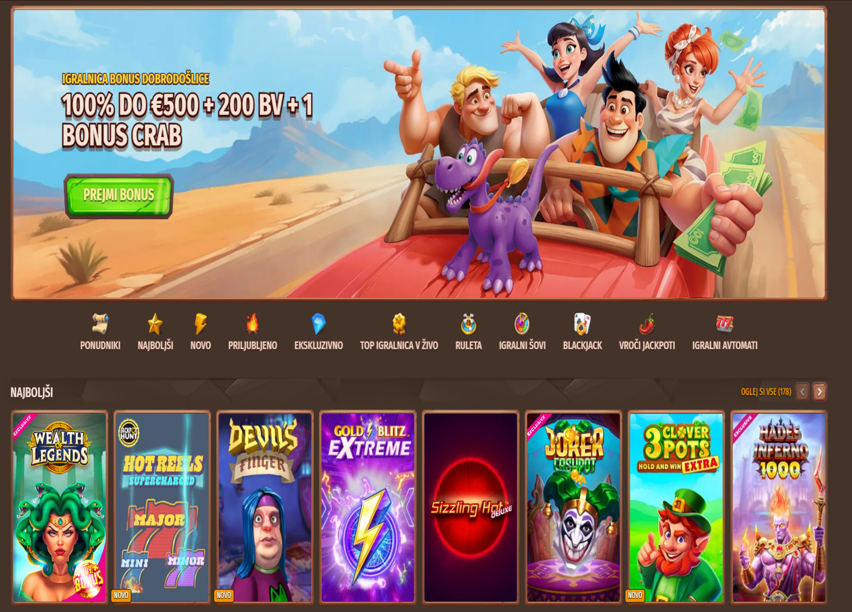 StoneVegas promotions and top slots