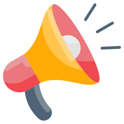 Animated loudspeaker icon