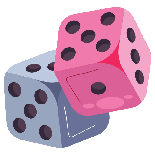 Animated dice icon