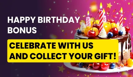 Playfina Casino birthday bonus banner