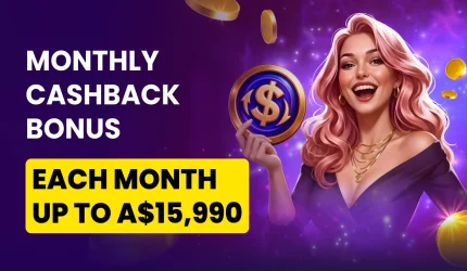 Playfina Casino cashback bonus banner