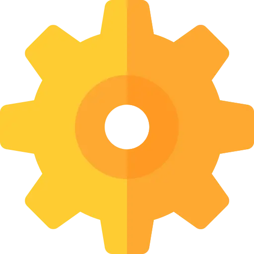settings gear icon