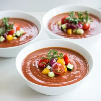 Refreshing Gazpacho (Chilled Soup)
