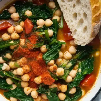Andalusian Chickpea and Spinach Stew