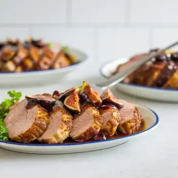 Pork Tenderloin With Figs