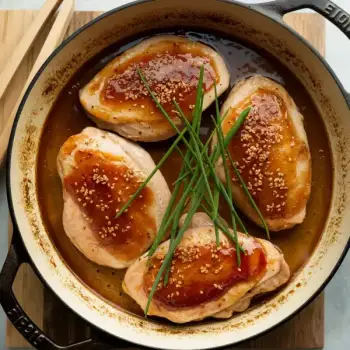 Miso-Garlic Chicken Breasts