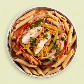 Creamy Chicken Fajita Pasta Fusion