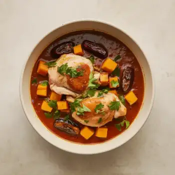 Moroccan Chicken and Butternut Stew