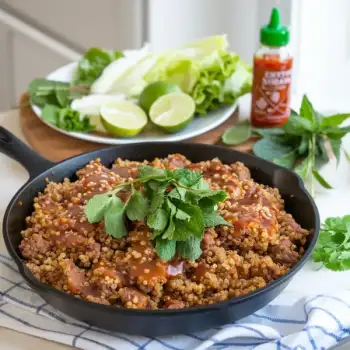 Quinoa-Pork Larb