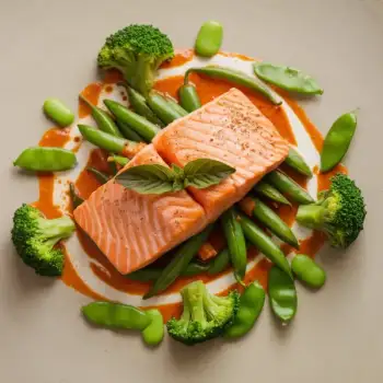Spicy Thai-Style Salmon with Green Beans