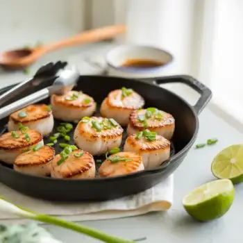 Succulent Miso-Glazed Scallops