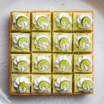 Luscious Lime Cream Squares