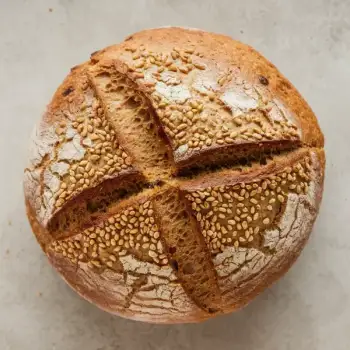 Hearty Millet & Currant Whole Wheat Soda Bread