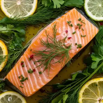 Citrus-Herb Oven Poached Salmon