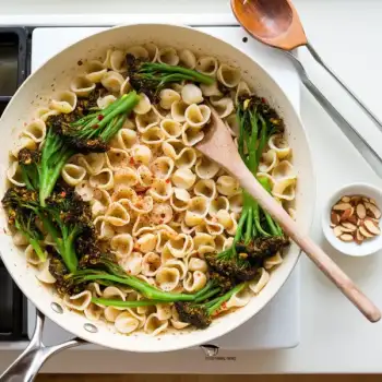 Orecchiette with Broccoli Rabe and Almonds