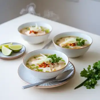 Lemongrass-Ginger Infused Fish Soup