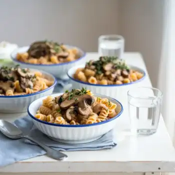 Hearty Mushroom and Herb Pasta Sauce