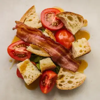 Crispy Bacon and Tomato Bread Salad