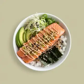 Sesame-Ginger Salmon Rice Bowls