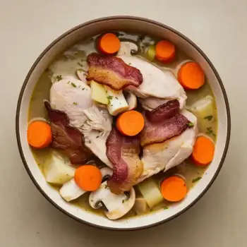 Rustic Chicken and Smoky Bacon Potage
