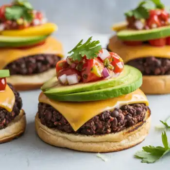 Jamie Oliver's Hearty Veggie Black Bean Burgers
