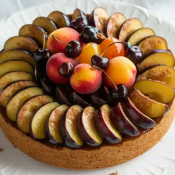 Classic Plum Delight Torte