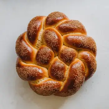 Classic Braided Challah Bread