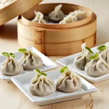 Water Chestnut and Shrimp Dumplings