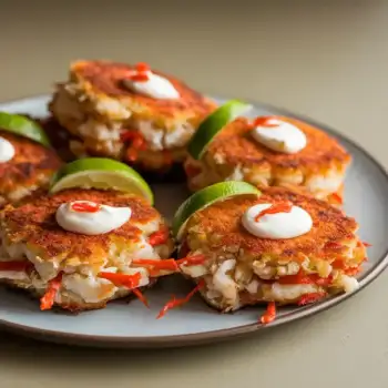 Kimchi Crab Cakes