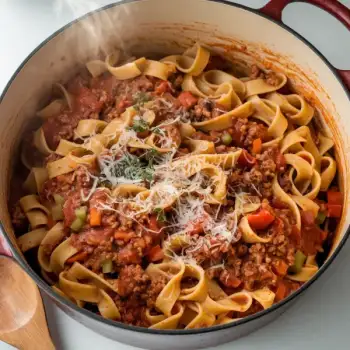 Fettuccine Bolognese