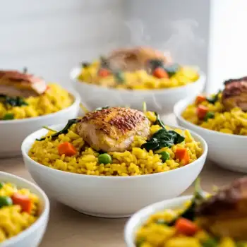 Curried Chicken & Veggie Rice Pot