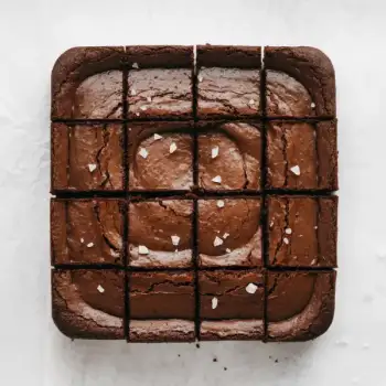 Decadent Fudgy Coconut Oil Brownies