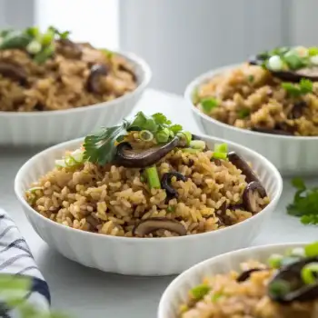 Mushroom Fried Rice