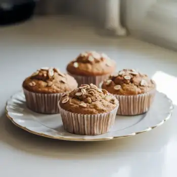 Banana & Yogurt Whole-Wheat Muffins
