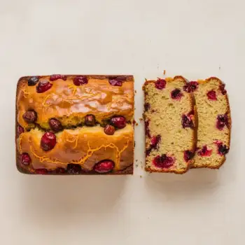 Citrus Pecan Cranberry Loaf