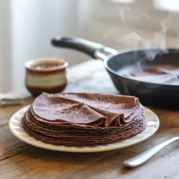 Decadent Low-Carb Chocolate Crepes