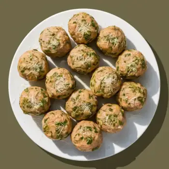 Herbed Pork and Ricotta Meatballs