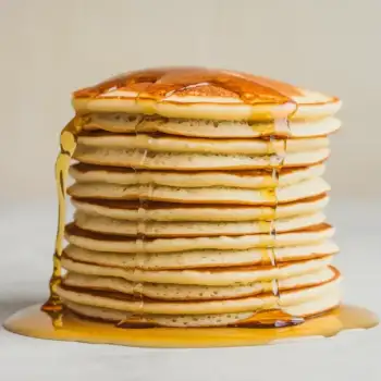 Golden Buttermilk Sour Cream Pancakes