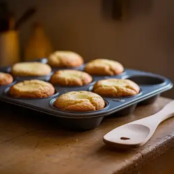 Velvety Almond-Cream Cheese Muffins