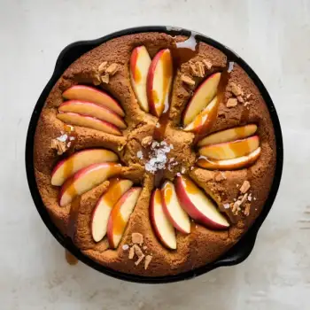 Caramel-Apple Skillet Cake