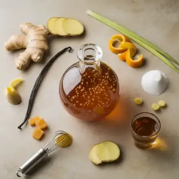 Homemade Ginger-Infused Liqueur