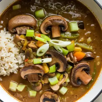 Cajun-Inspired Millet Roux Mushroom Gumbo